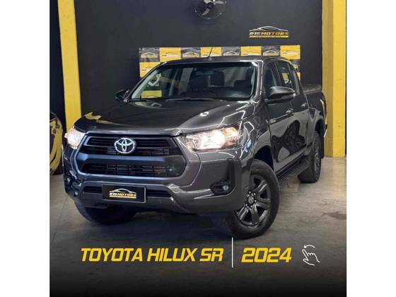 TOYOTA HILUX 2.8 D-4D TURBO DIESEL CD SR 4X4 AUTOMÁTICO